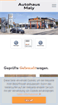 Mobile Screenshot of maly.autohaus.at